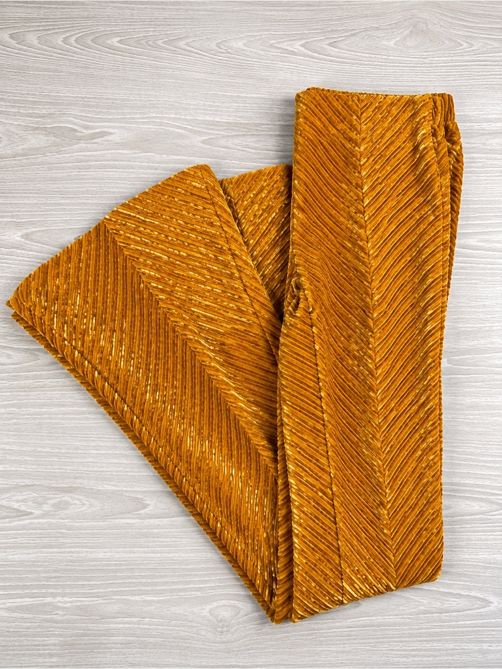 Free People Penny Pull On Velvet Flared Pants Size XS Bronzer Gold Retro Boho - Picture 10 of 15